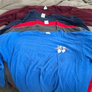 Trader Joe’s long sleeve T shirts (5 shirts)